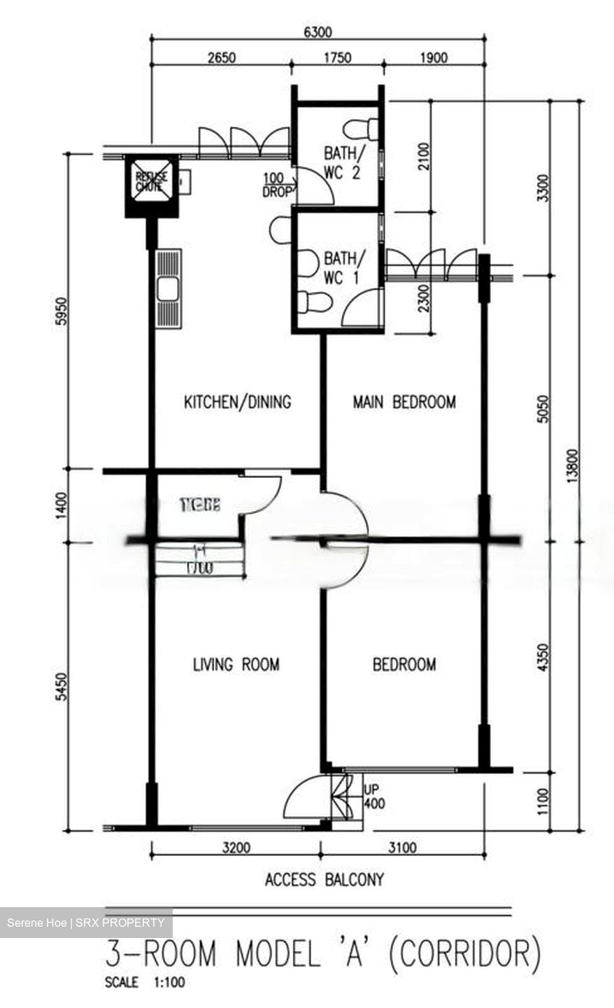 Blk 234 Tampines Street 21 (Tampines), HDB 3 Rooms #447114821